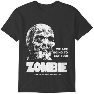 Zombie 1979 Horror Cult Movie Graphic T-Shirt Retro Classic Film Fan Tee 166